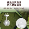 Desktop oscillating fan, strong wind force, oscillating small fan with rechargeable battery, small electric fan, outdoor wind Application Scenario